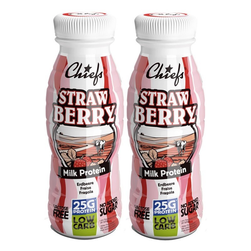 Chiefs Milk Protein Straw Berry 330ml