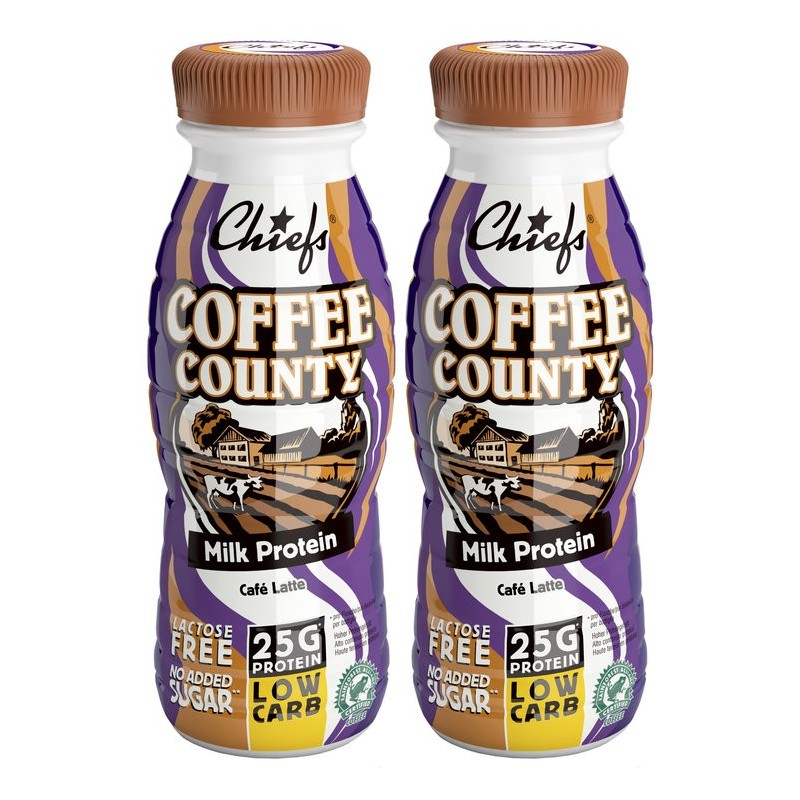 Chiefs Milk Protein Coffee County 330ml