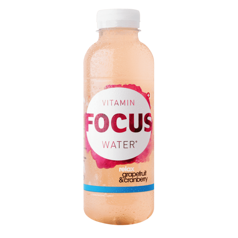 Focus Water Grapefruit & cranberry